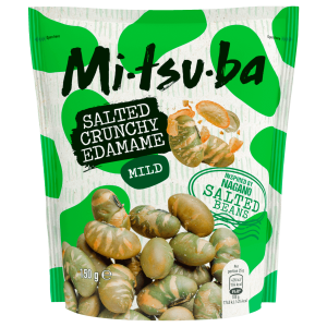 Edamame sărate crocante snack Mitsuba 150g