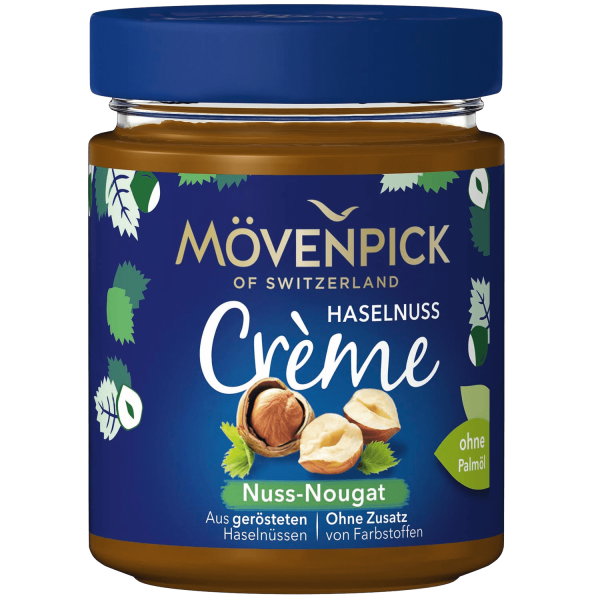 Crema tartinabilă de ciocolată cu alune Movenpick, 300g - Gustoteca - Magazin online de produse pentru toate gusturile!